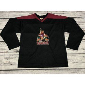 Vintage Youth Boys NHL Hockey Arizona Phoenix Coyotes Jersey Medium 10-12 Patch